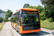 Der e-Bus unterwegs in Ittigen
