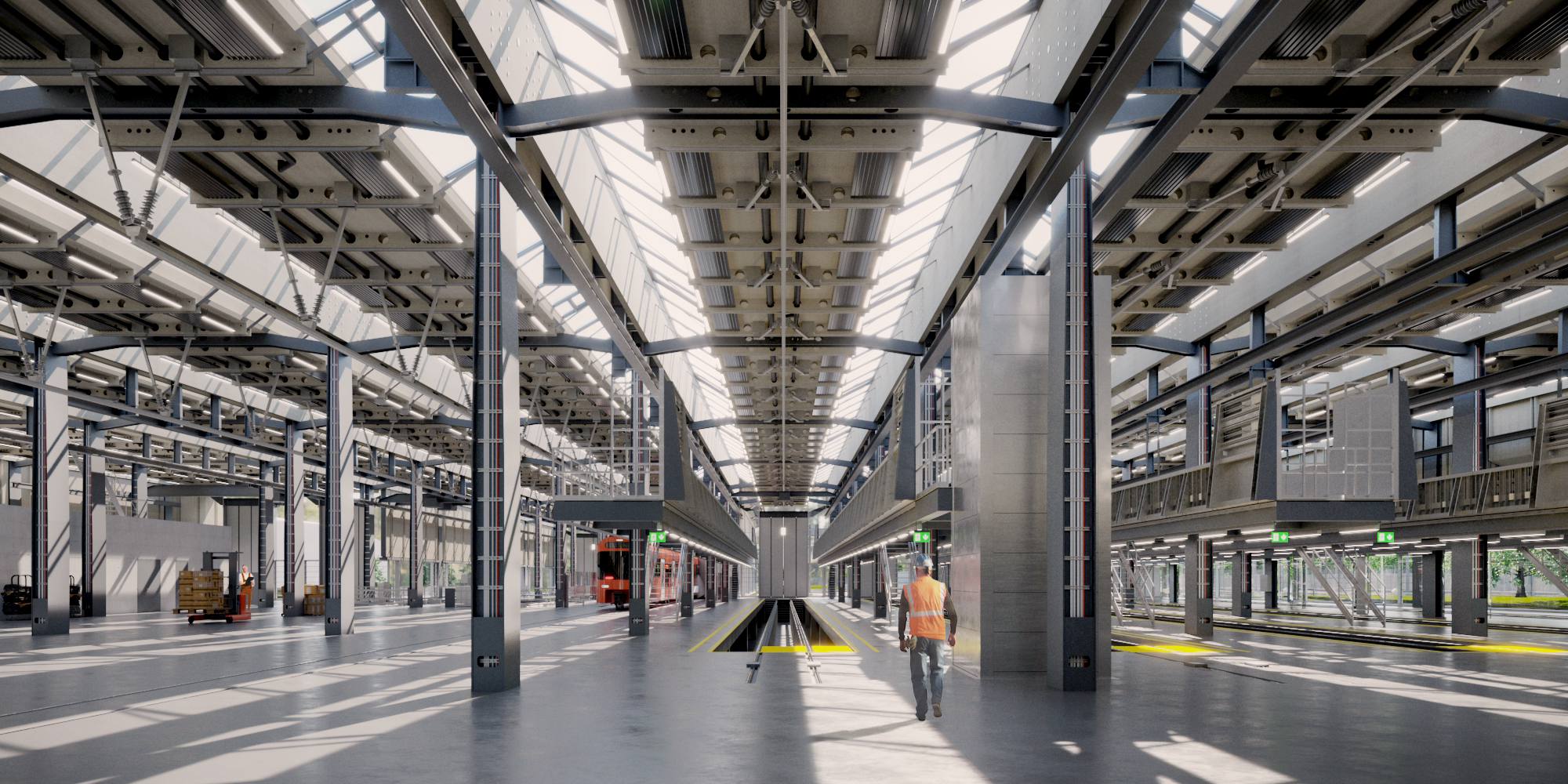 Visualisierung Depot Bätterkinden Innen