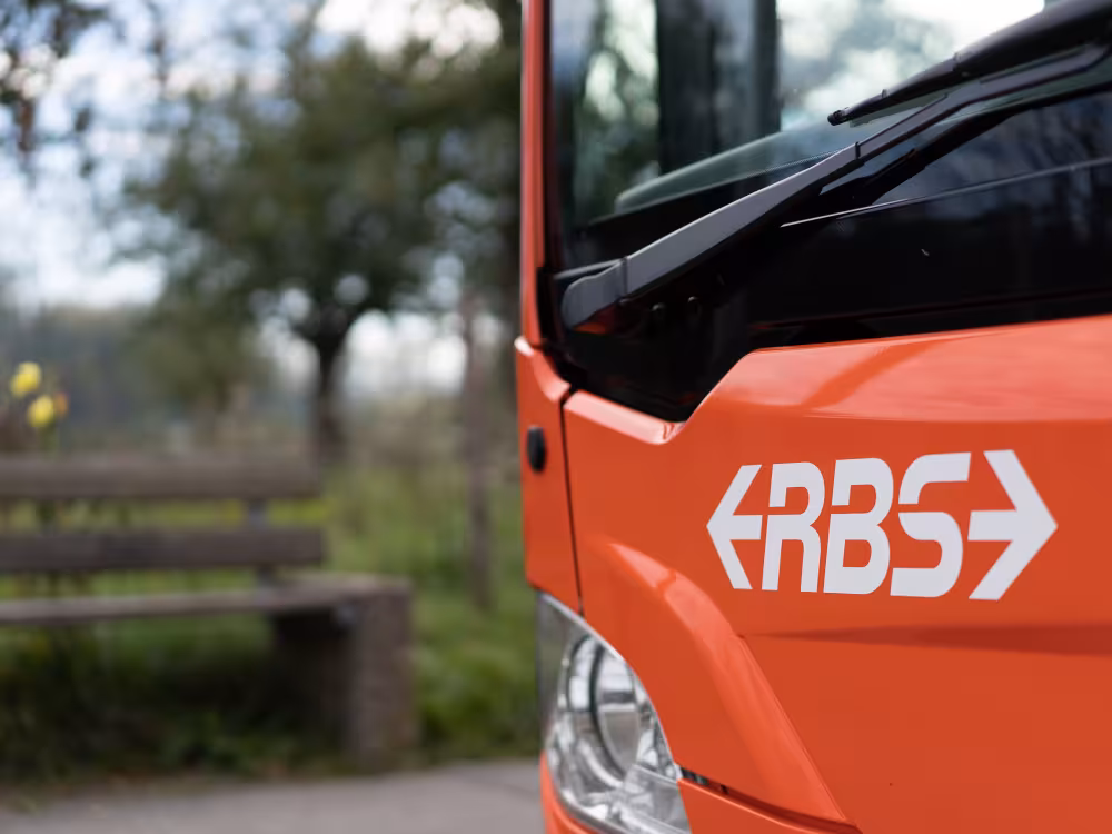 RBS Bus mit Logo
