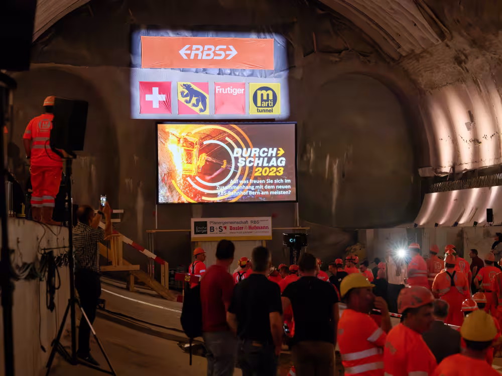 Eindrücke vom Durchschlagsfest. Foto: RBS (Sam Bosshard)