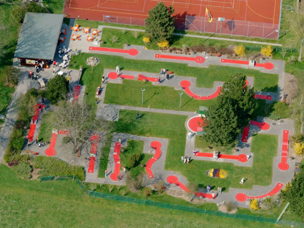 Waldau Bern Minigolfbahnen