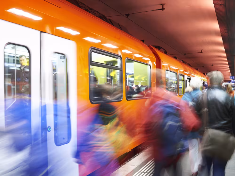 RBS-Bahnhof Bern während Stosszeiten