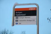 Neue Haltestellentafeln auf dem RBS-Busliniennetz