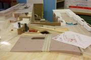  Für den Grundaufbau der Modelle verwendeten wir mitteldichte Holzfaserplatten, kurz MDF-Platten genannt. 