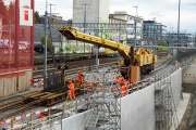 Einschub Hilfsbrücke