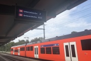 Neuer Abfahrtsanzeiger am Bahnhof Worblaufen