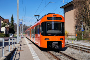 Die Worbla am Bahnhof. 