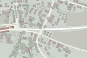 Visualisierung Variante 1 - neuer Bahnhof Jegenstorf