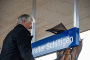 Den Gemeindepräsidenten von Vechigen, Walter Schilt, erwartet eine besondere Überraschung