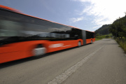 Bus in Fahrt