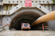 Das Tunnelportal im Hirschenpark. Foto: Sam Bosshard