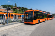 Der e-Bus unterwegs in Ittigen