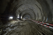 Der künftige Tunnel in den RBS-Bahnhof Bern zwischen dem Hirschenpark und Eilgutareal.