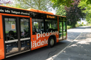 Linie 33 Bus im Quartier Ittigen