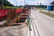 RBS Doppelspur Baustelle