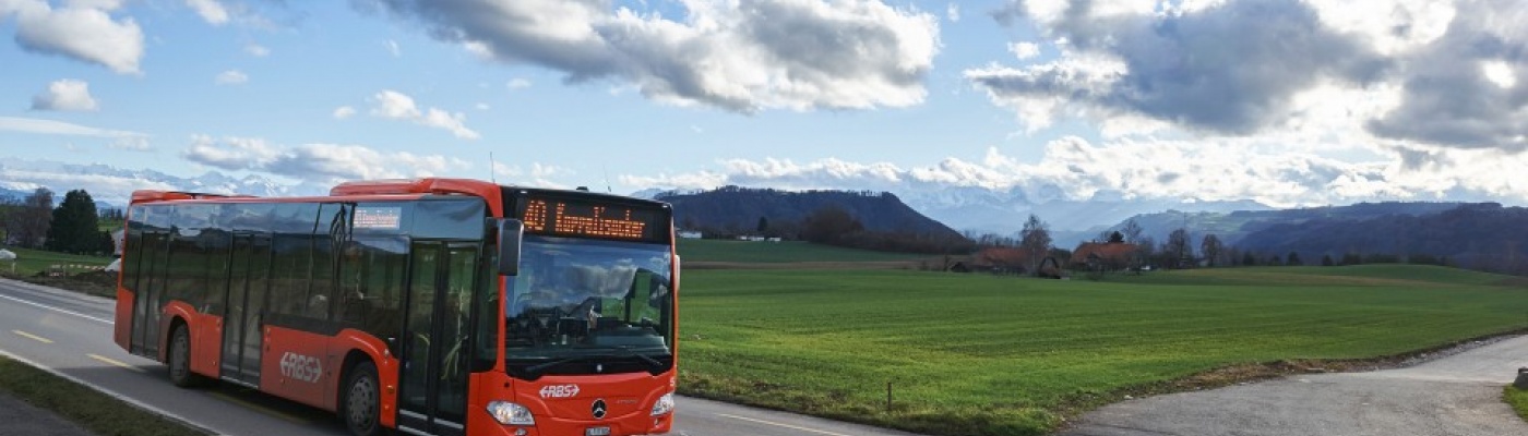 Bus Landschaft