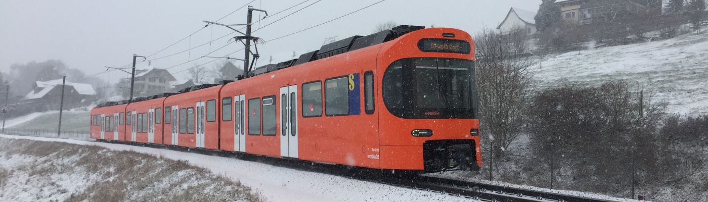 Worbla im Schnee bei Vechigen
