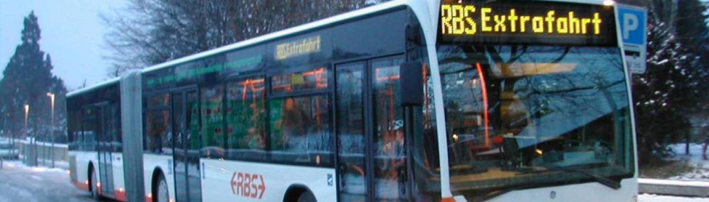 Der Match- und Konzertbus des RBS