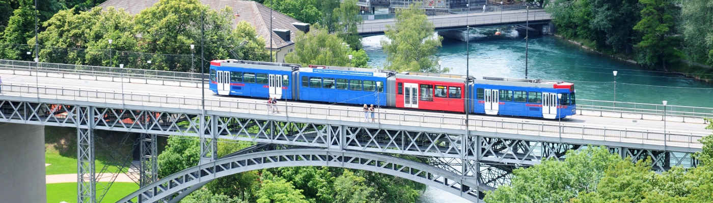 Blaues Bähnli - Kirchenfeldbrücke