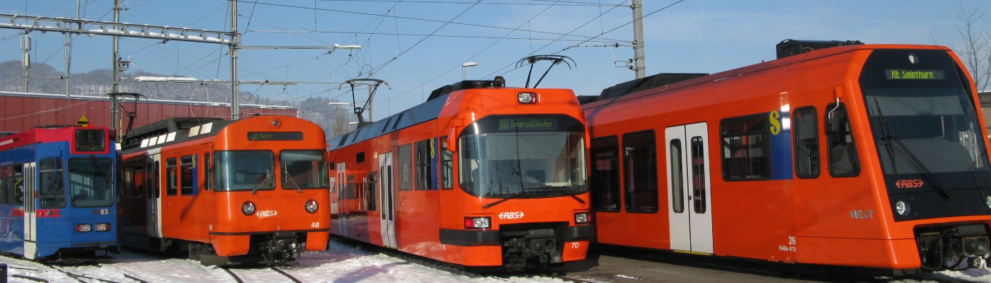 Der Fahrzeugpark des RBS