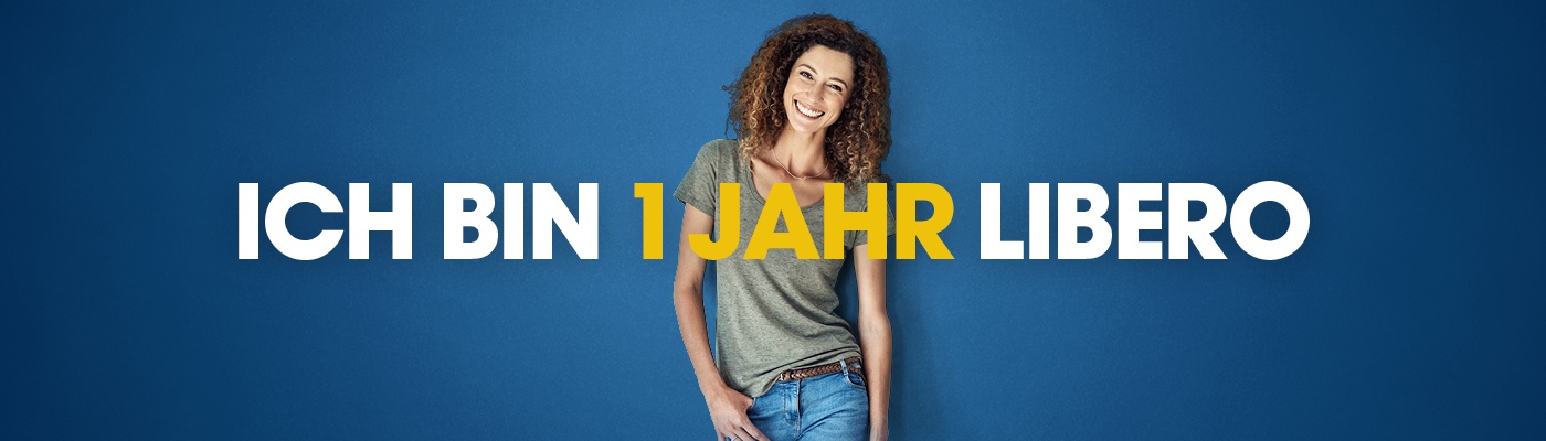 Ich bin 1 Jahr Libero