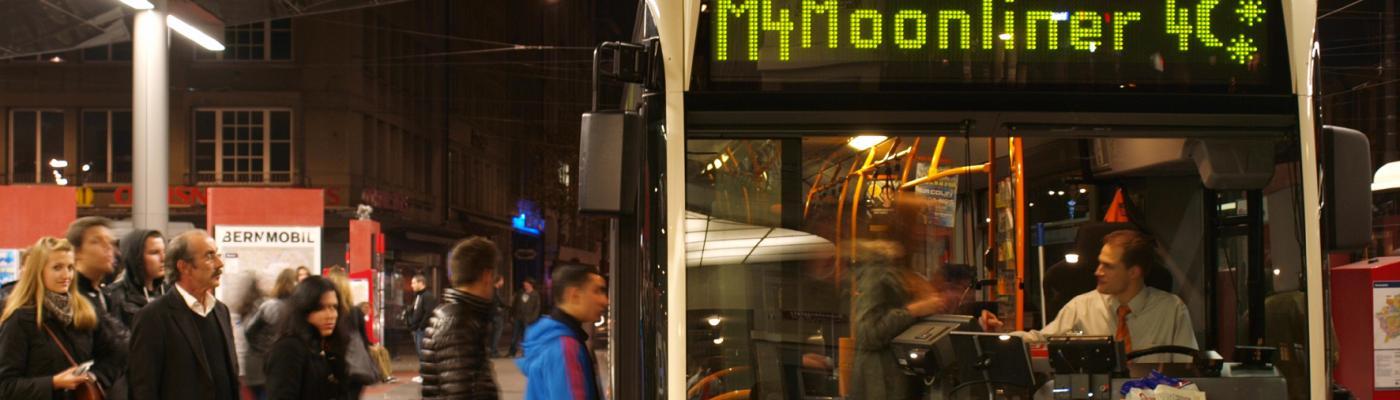 Der Moonliner bringt Sie sicher nach Hause