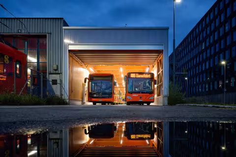 RBS-Busse in Worblaufen