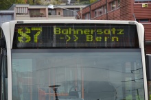Linie S7 - Bahnersatz Worb-Bolligen