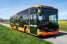 e-Bus Scania in Schönbühl/Mattstetten