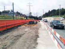 RBS Doppelspur Baustelle