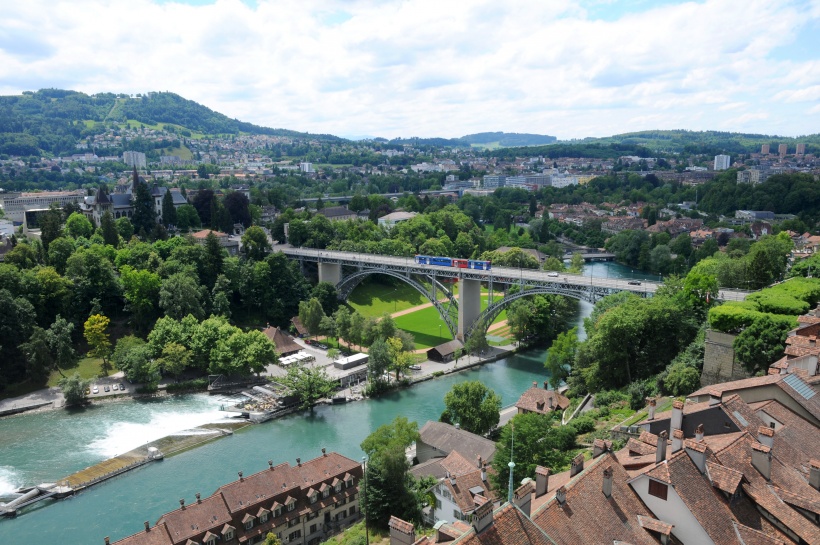 Blaues Bähnli - Kirchenfeldbrücke