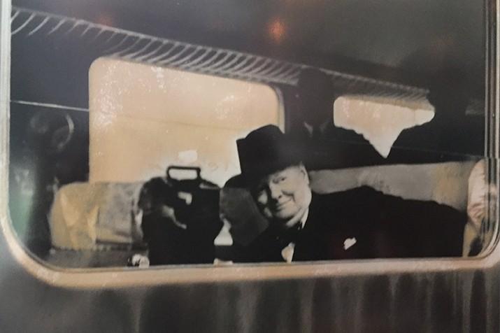 RBS-Helferausflug historische Aufnahmen von Churchill