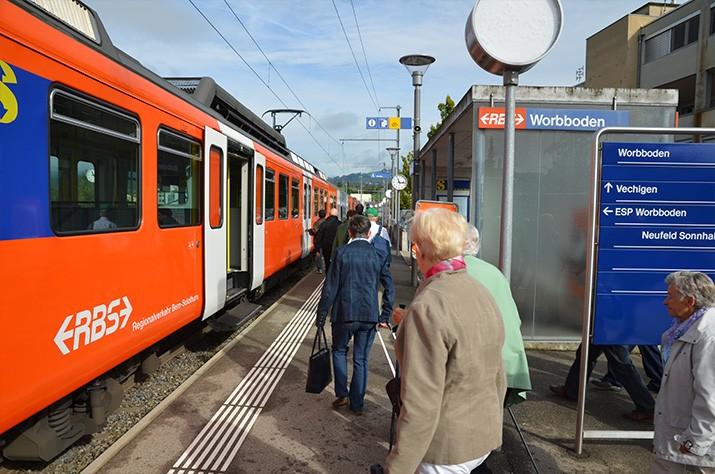 Kundenlenkung, Streckensperre, Worbboden