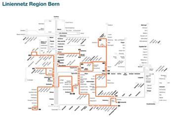 Liniennetz, Buswerbung
