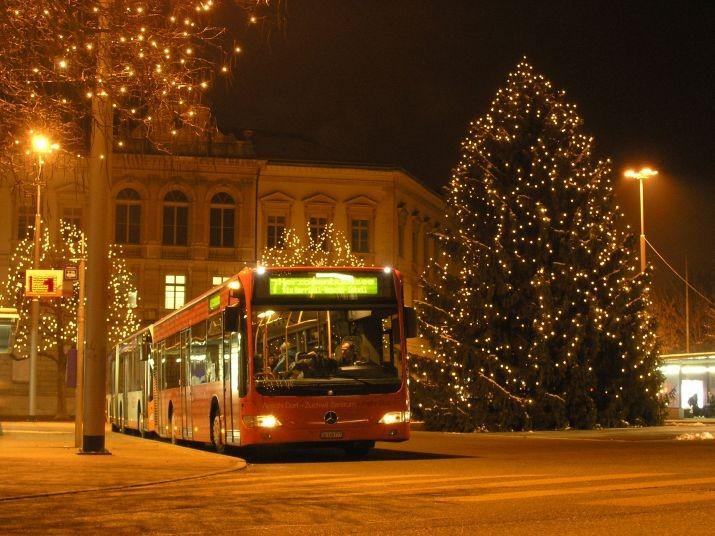 Bus, Urban, Winter