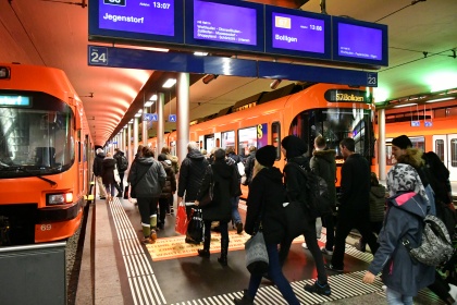 Die Worbla im Bahnhof Bern