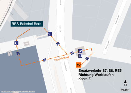 Abfahrtsort EV Bern
